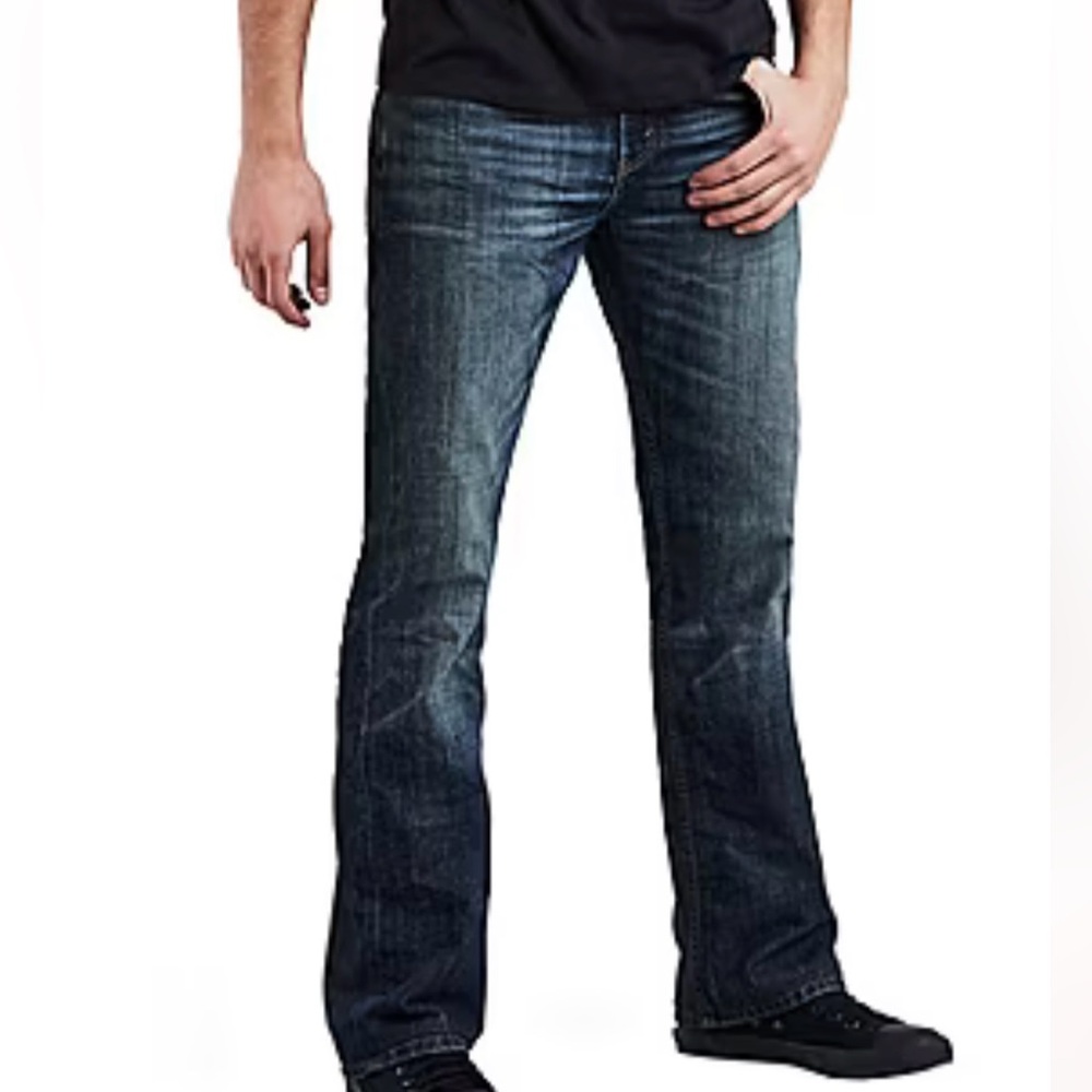 Levi’s,men jeans, slim bootcut, stretch